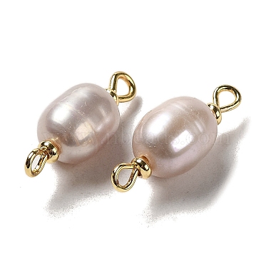 Natural Pearl Connector Charms(FIND-C046-19A-G)-2