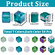 300Pcs 6 Styles Electroplate Glass Beads Strands(EGLA-SC0003-25)-2