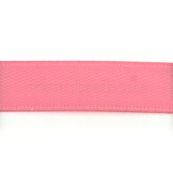 Double Face Satin Ribbon, Polyester Ribbon, Hot Pink, 1/8 inch(3mm), about 880yards/roll(804.672m/roll)(RC3mmY-16)