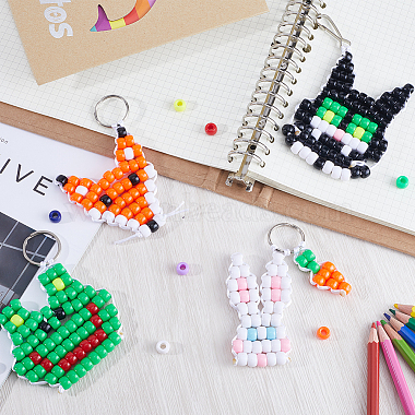 DIY Animal Keychain Making Kit(DIY-SC0022-68)-4