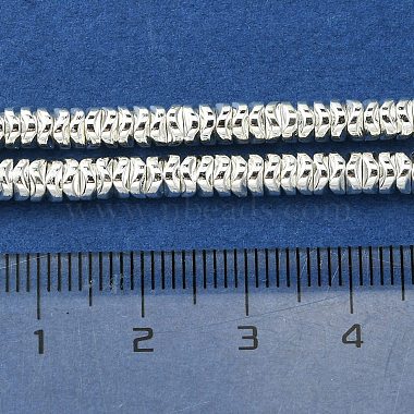 Electroplated Synthetic Non-Magnetic Hematite Beads Strands(G-H020-F01-04)-4