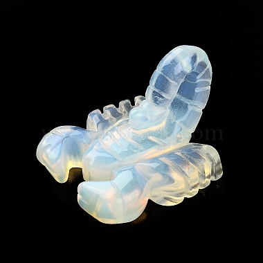 Opalite Carved Scorpion Figurines(DJEW-M008-01I)-3