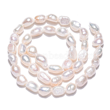 Natural Cultured Freshwater Pearl Beads Strands(PEAR-N014-06B)-4