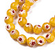 Handmade Millefiori Glass Beads Strands(LK-T001-10J)-3
