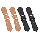 4Pcs 2 Colors Leather Sew on Toggle Buckles(FIND-FG0001-90)-1
