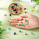 36St&uuml;ck 9 Farben handgefertigte Lampwork-Perlen(LAMP-TA0001-55)-6