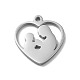 Mother's Day Theme 304 Stainless Steel Pendants(STAS-E171-03P-08)-1