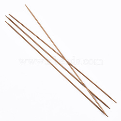 Bamboo Double Pointed Knitting Needles(DPNS), Peru, 250x2.25mm; 4pcs/bag(TOOL-R047-2.25mm-03)