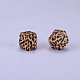 Colorful Pattern Printed Silicone Beads(SI-JX0022A-08)-1
