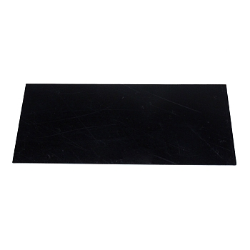 G10 Fiber Mill Paper, Shank Accessories Materials, Black, 180x80x1mm