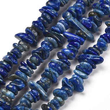 Lapis lazuli naturelles puce brins de perles(X-G-M205-14)-3