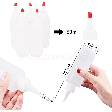 Plastic Glue Bottles(DIY-PH0019-97-150ml)-2