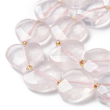 Natural Rose Quartz Beads Strands(G-B044-B07-01)-4