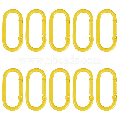 10Pcs Alloy Spring Gate Rings(FIND-TA0009-25H)-1