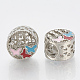 Alloy Rhinestone European Beads(MPDL-Q209-060P)-1