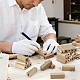 40 pi&egrave;ces bloc de bois artisanal(WOOD-PH0004-11)-5