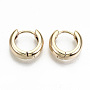 Ring Brass Earrings(X-KK-T062-46G-NF)