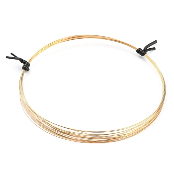 Brass Craft Wire, Round, Real 14K Gold Filled, 20 Gauge, 0.8mm, about 14.76 Feet(4.5m)/Roll