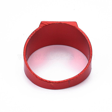 Aluminum Wide Band Finger Ring(RJEW-T022-001)-5