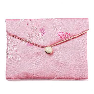 Pink Rectangle Cloth Bags
