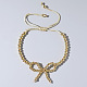 Элегантный браслет в стиле бабочки с бантом для девочек(NQ2566-2)-1