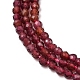 grenat naturels brins de perles(G-A318-A04-2mm-01)-4