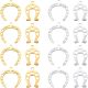 Unicraftale 16Pcs 4 Styles 201 Stainless Steel Pendants(STAS-UN0033-92)-1