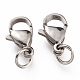 Tarnish Resistant 304 Stainless Steel Lobster Claw Clasps(X-STAS-G240-01D-P)-2