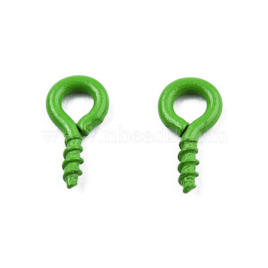 Spray Painted Iron Screw Eye Pin Peg Bails(IFIN-N010-002A-06)-3