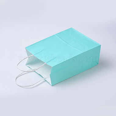Pure Color Kraft Paper Bags(AJEW-G020-A-14)-2