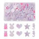 PandaHall Elite 60Pcs 5 Style Opaque Resin Cabochons(CRES-PH0003-40)-1