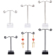 2 Sets 2 Styles T-Bar Iron Earring Display Stand Holder(EDIS-FG0001-57)-1