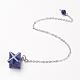 Chakra Natural Lapis Lazuli Dowsing Pendulums(G-F516-01E)-1