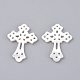 Natural White Shell Mother of Pearl Shell Pendants(SSHEL-L018-008A)-2