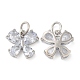 Rack Plating Brass Pave Clear Cubic Zirconia Butterfly Charms(KK-Z026-03P)-1