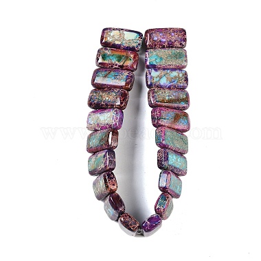 Dyed Natural Imperial Jasper Beads Strands(G-G118-C04-01)-3