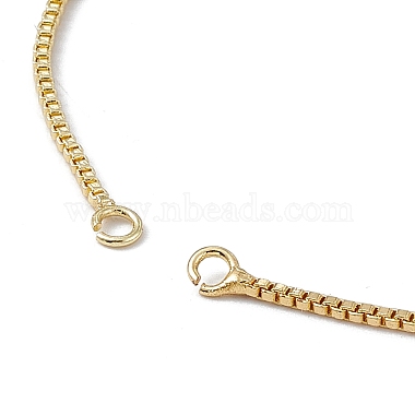 Brass Box Chains Slider Bracelet Makings(KK-E068-VD012-2)-2