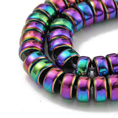 Electroplated Synthetic Non-magnetic Hematite Beads Strands(G-K361-A06-03)-3