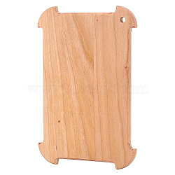 Wooden Weaving Sampler Board, Knitting Tool, Rectangle, 15x9.9x0.8cm, Hole: 5.5mm(TOOL-WH0125-94B)