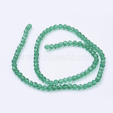 Faceted(32 Facets) Round Glass Beads Strands(X-EGLA-J042-4mm-13)-3