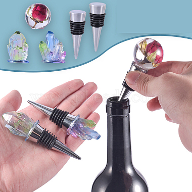 DIY Wine Bottle Stopper Silicone Molds(SIMO-PW0001-133D)-3