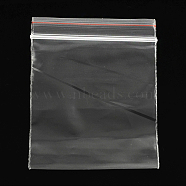Plastic Zip Lock Bags, Resealable Packaging Bags, Top Seal, Self Seal Bag, Rectangle, Clear, 24x16cm, Unilateral Thickness: 1.6 Mil(0.04mm)(OPP-Q001-16x24cm)