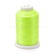 Nylon Thread, Sewing Thread, 3-Ply, Green Yellow, 0.3mm, about 500m/roll(NWIR-E034-A-36)