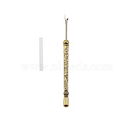 Zinc Alloy Handle Steel Seam Rippers, Sewing Tools, Antique Golden, 120mm(SENE-PW0016-02A-01AG)