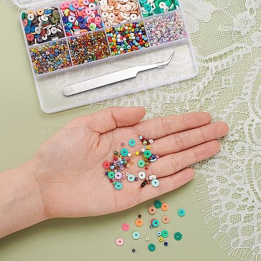 Kit de fabrication de bijoux en perles de bricolage(DIY-YW0004-48)-8