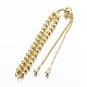 fabrication de bracelet de chaîne en laiton danlingjewelry(KK-DL0001-08G-NR)-1