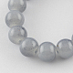 Chapelets de perles en verre imitation jade(DGLA-S076-8mm-30)-1
