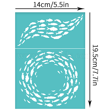 Self-Adhesive Silk Screen Printing Stencil(DIY-WH0337-064)-2