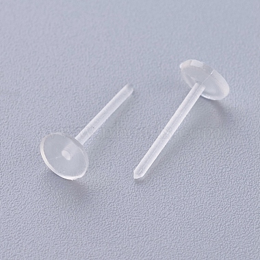 100 Kits Clear Plastic Earrings Earring Findings Earring Retainers  Invisible  Fruugo NO
