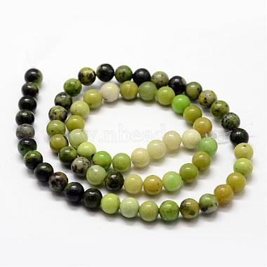 Natural Serpentine Beads Strands(G-N0170-002-4.5mm)-2